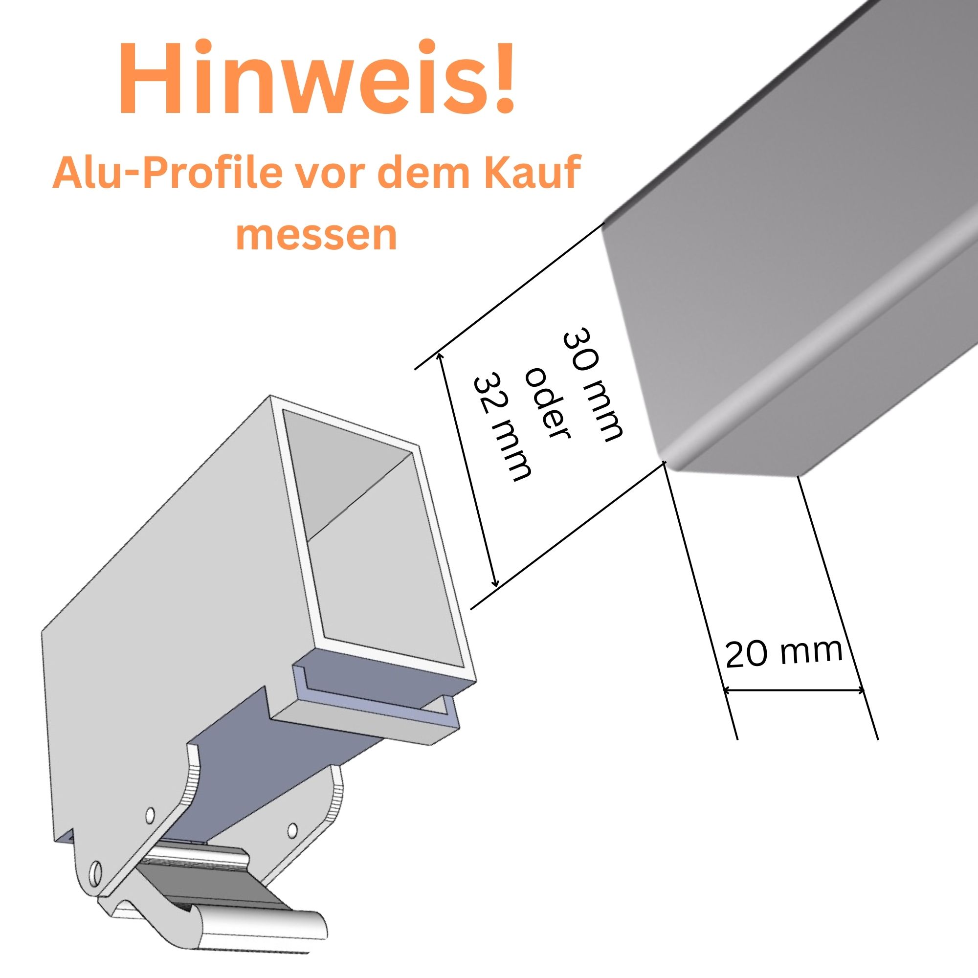 Spanner 32x20 mm in weiß
