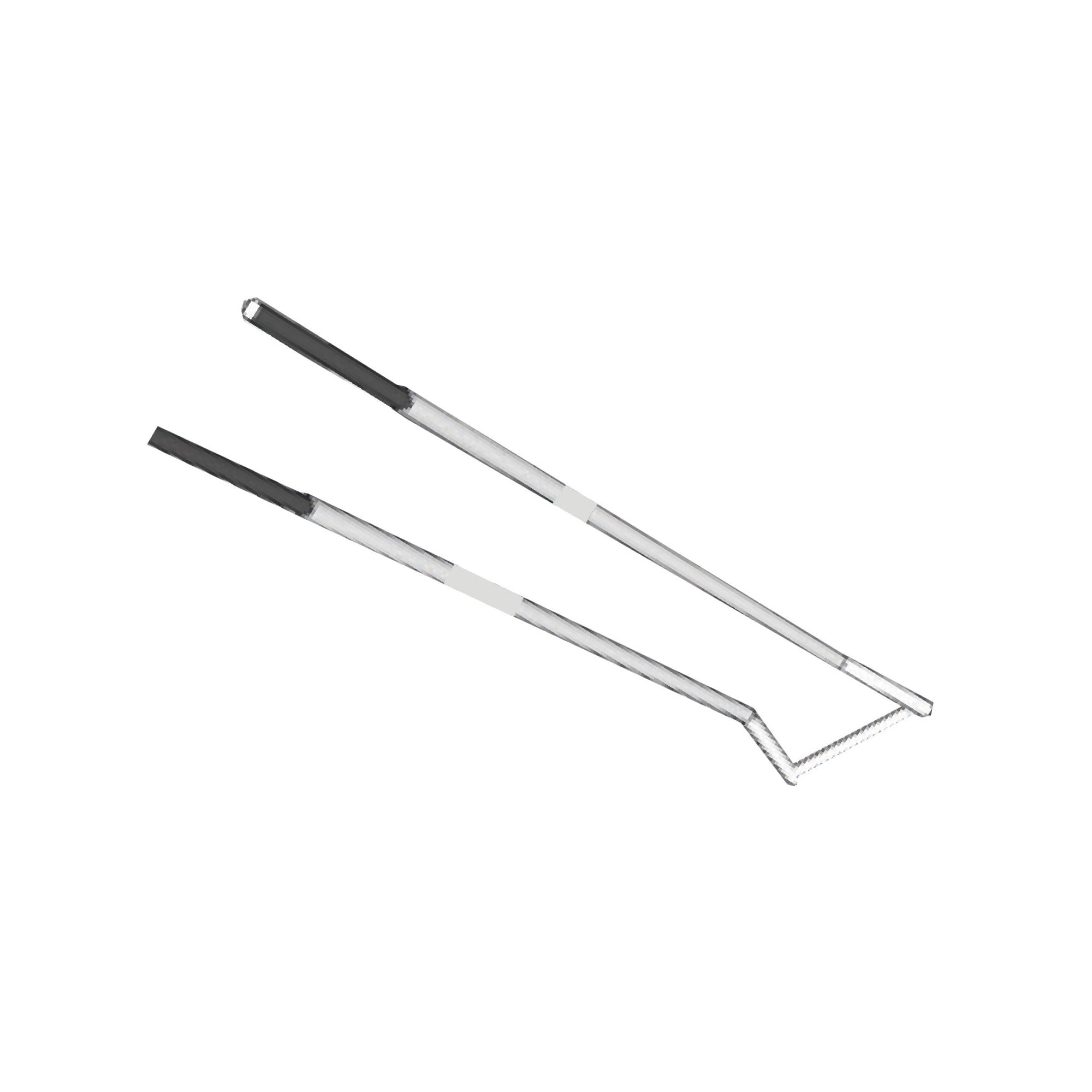 Metallgriff vom Öffnungssystem in weiß (ohne Ring)