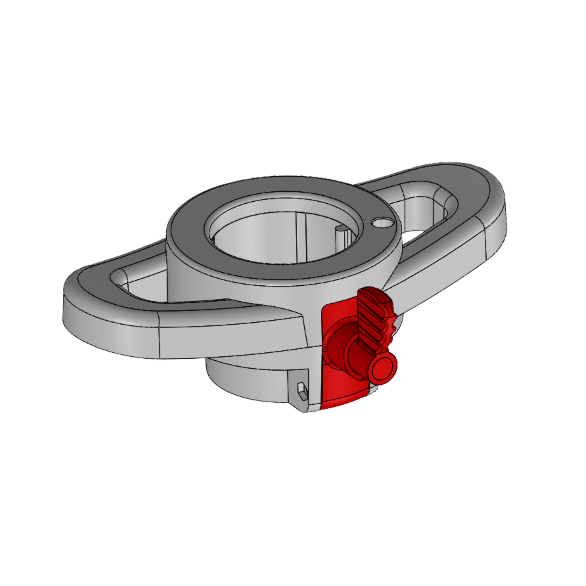 Öffnungssystem komplett für DT Modelle in weiß